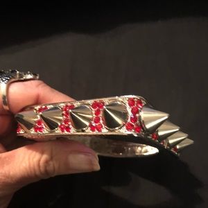 Spiked, Rhinestone Bracelet